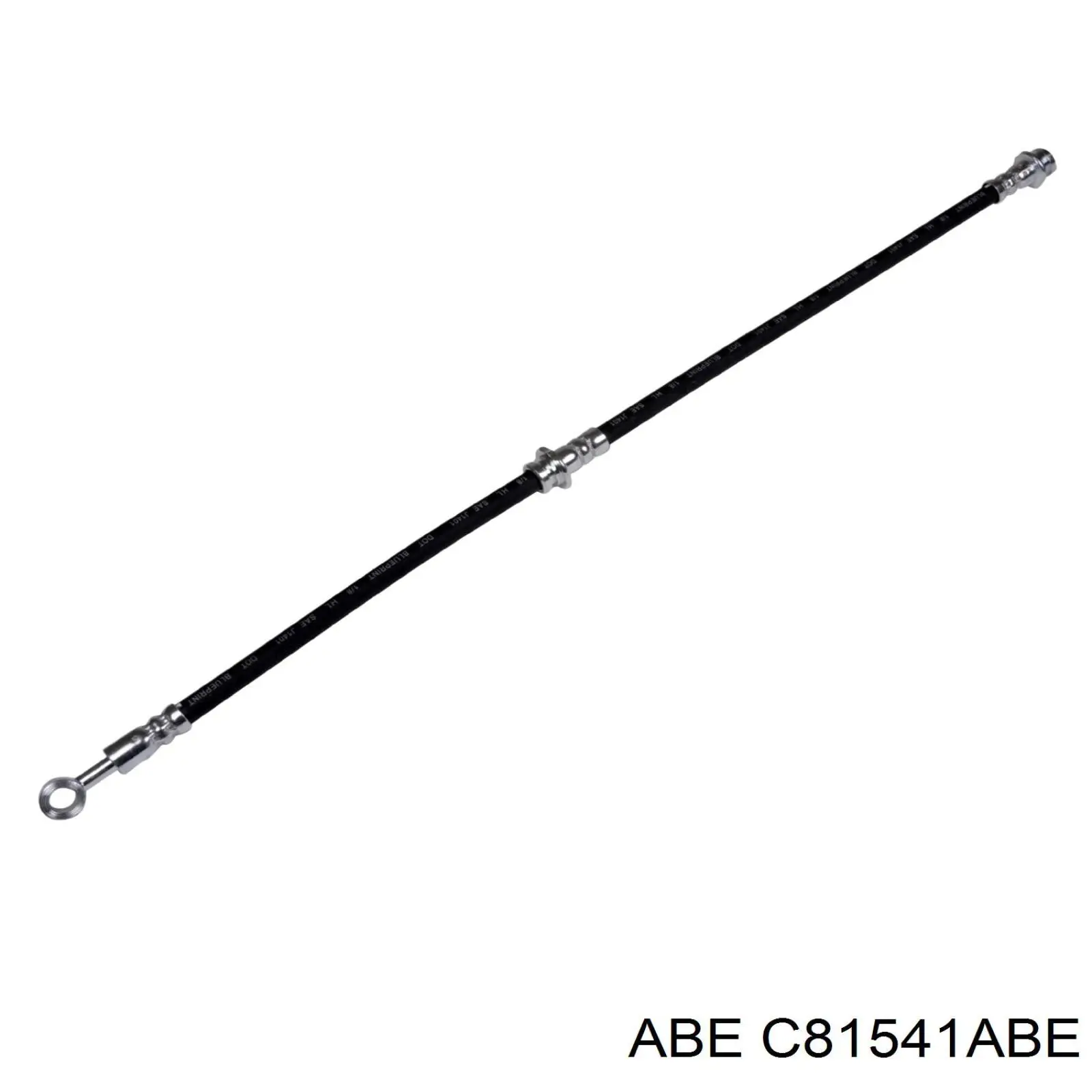C81541ABE ABE шланг гальмівний задній, лівий