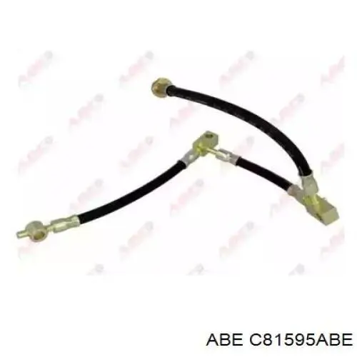 C81595ABE ABE Шланг гальмівний передній, лівий