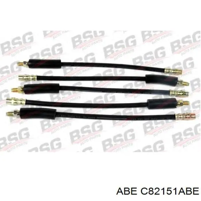 Гнучка гальмівна трубка задня Mercedes A6394280935
