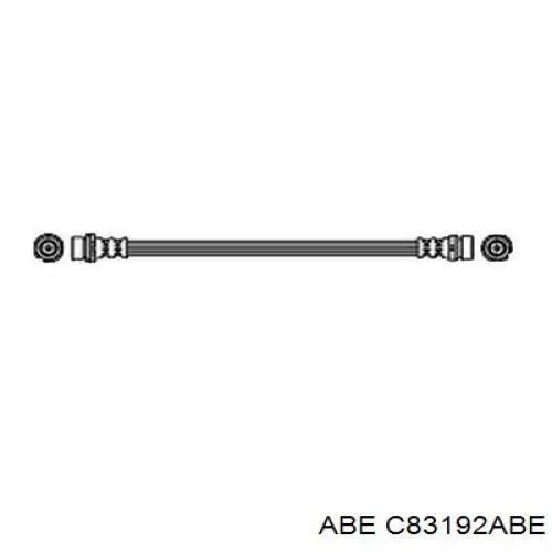 Гальмівні шланги передні 2N112282AB Ford