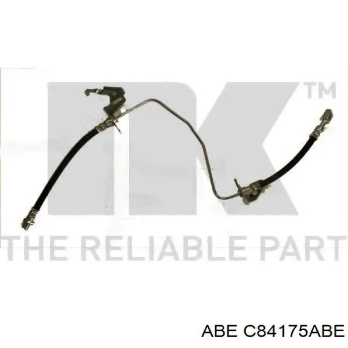 Шланг гальмівний задній, лівий ABE C84175ABE ціна, від 20.55 USD