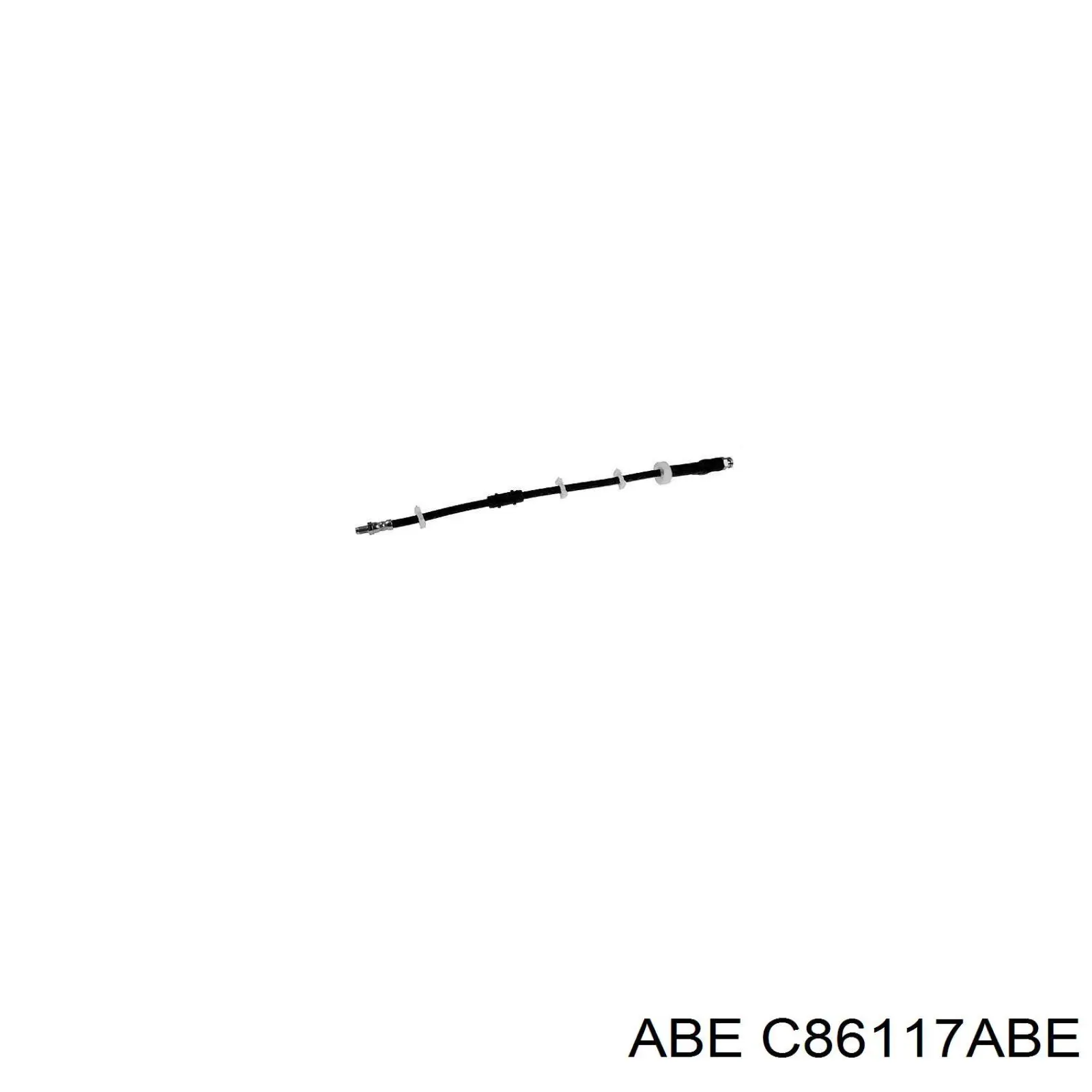 C86117ABE ABE шланг гальмівний передній