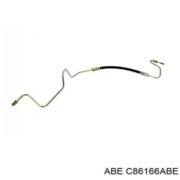 Шланг гальмівний задній, лівий ABE C86166ABE ціна, від 13.85 USD