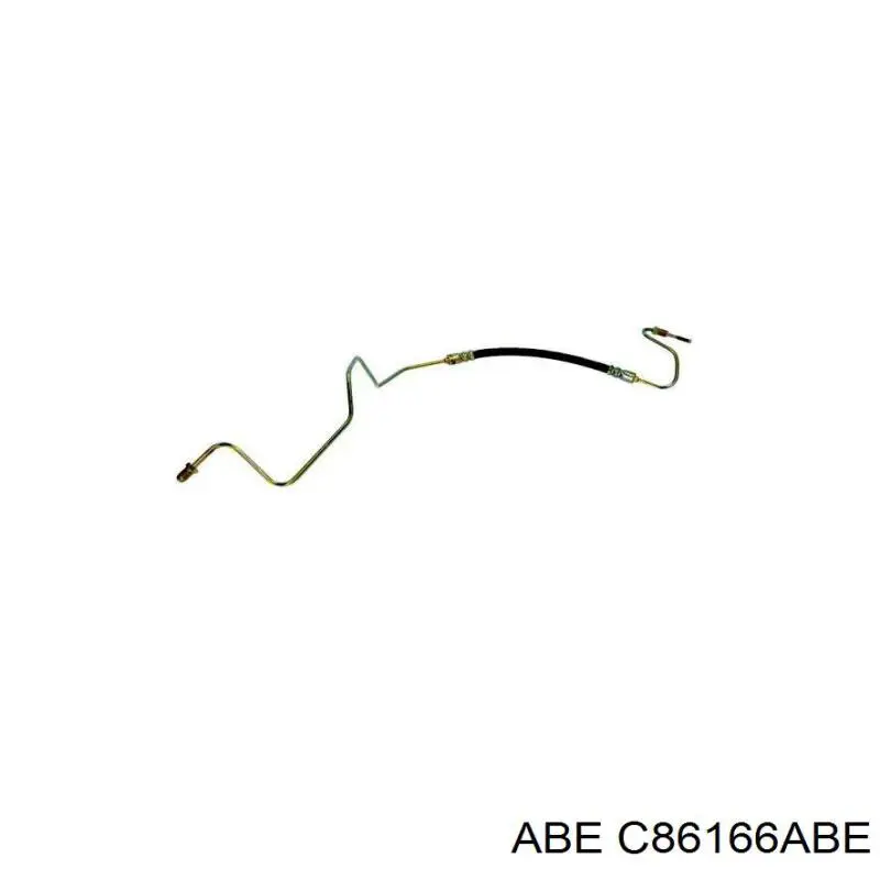 Купити C86166ABE ABE Шланг гальмівний задній, лівий