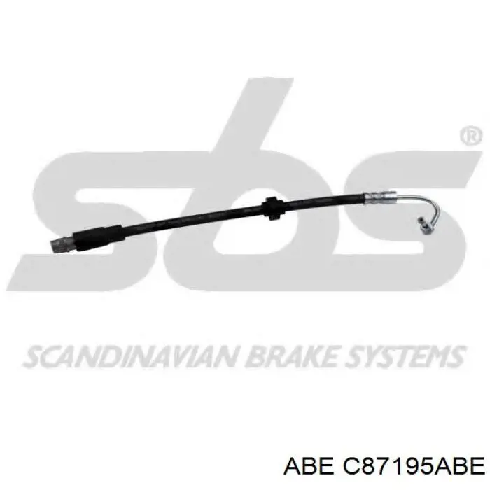 Шланг гальмівний задній, лівий ABS SL6151