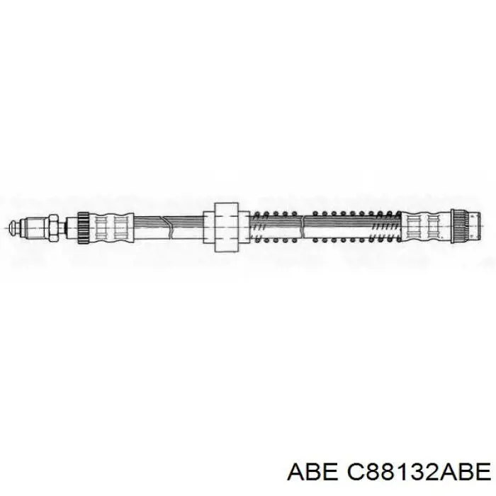 C88132ABE ABE шланг гальмівний передній