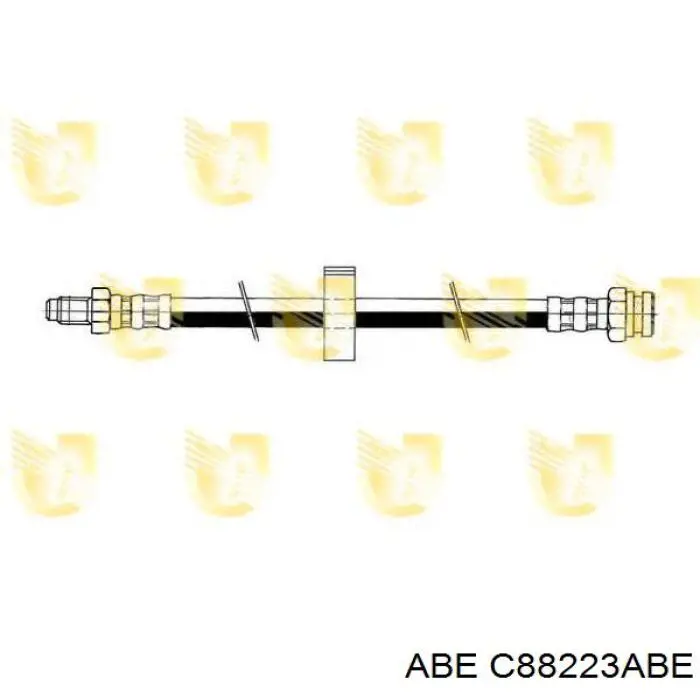 Шланг гальмівний передній K&K FT2804 ціна, від 5.62 USD