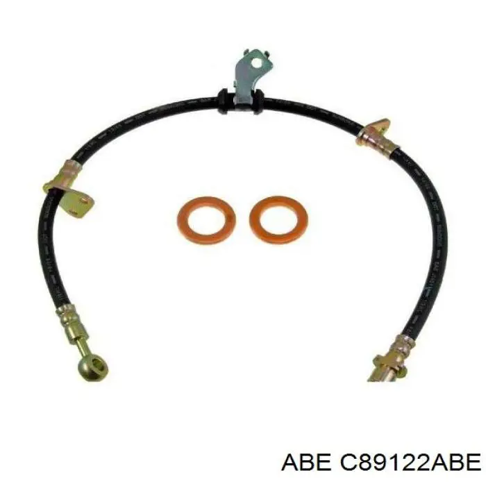Шланг гальмівний передній, правий C89122ABE ABE
