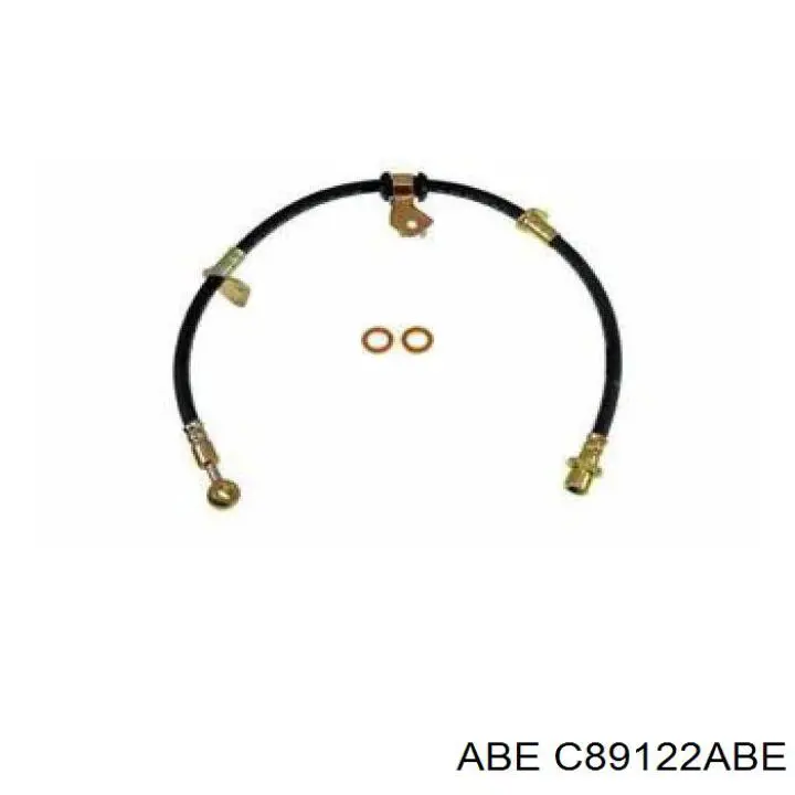 Купити C89122ABE ABE Шланг гальмівний передній, правий