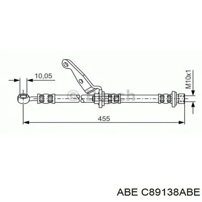 Гальмівні шланги передні HAAB1254 Starline