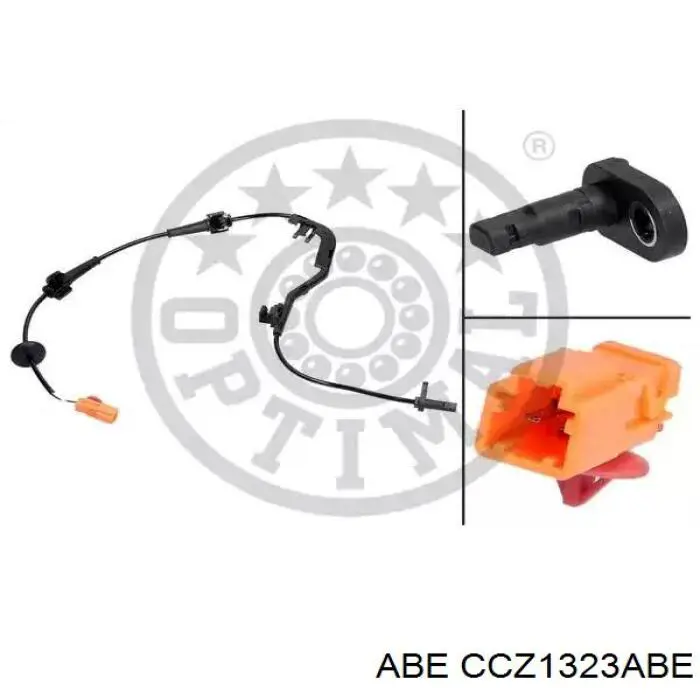 Датчик АБС (ABS) передній, правий Q2120691 Q-fix