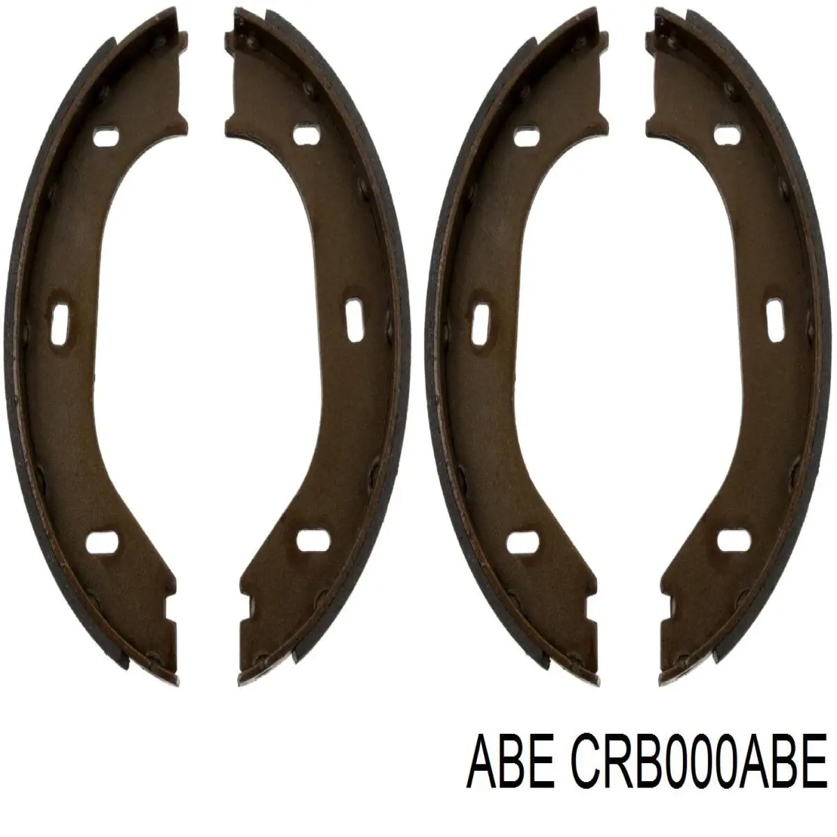 CRB000ABE ABE Колодки гальмівні задні, барабанні