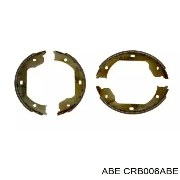 CRB006ABE ABE колодки ручника/стоянкового гальма