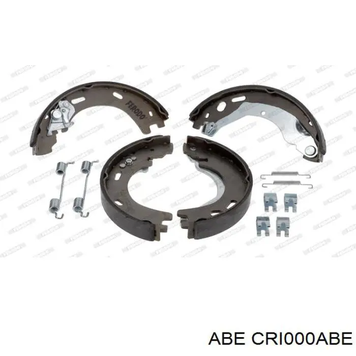 Колодки стоянкового гальма ABE CRI000ABE