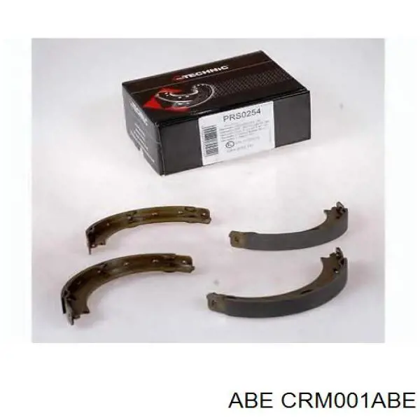 Колодки стоянкового гальма ABE CRM001ABE