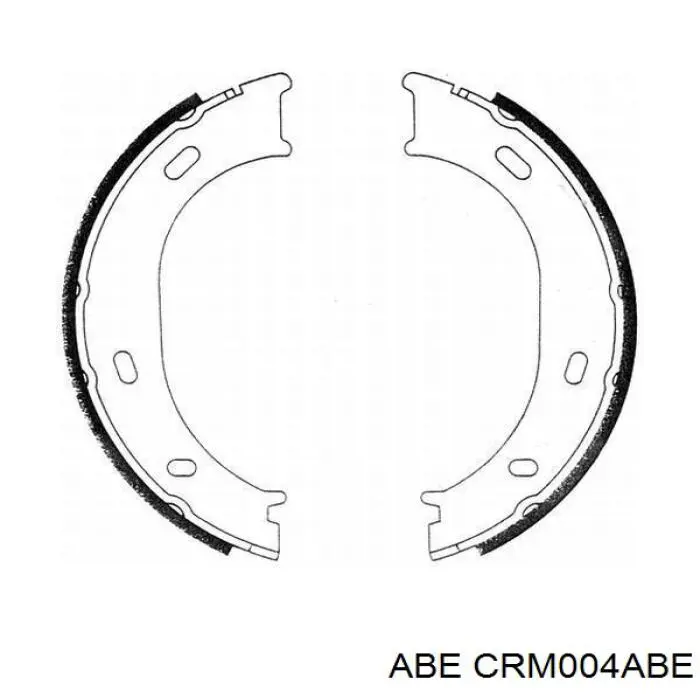 Купити CRM004ABE ABE Гальмівні колодки гальма стоянки