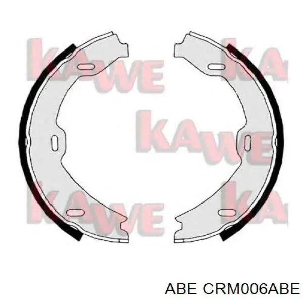CRM006ABE ABE Гальмівні колодки ручника