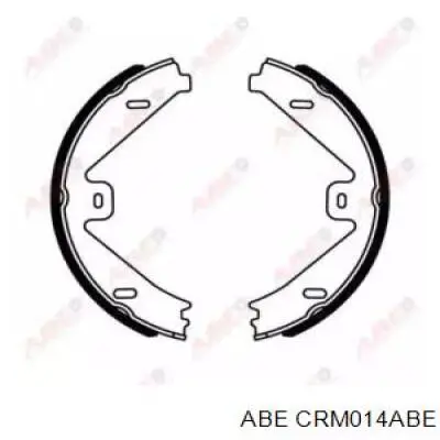 Колодки ручника / стоянкового гальма ABE CRM014ABE ціна, від 22.67 USD