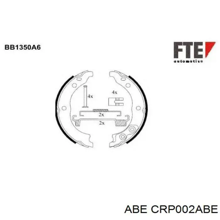 Купити 616083 General Motors Гальмівні колодки гальма стоянки