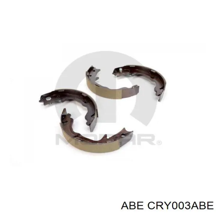 CRY003ABE ABE Гальмівні колодки ручника