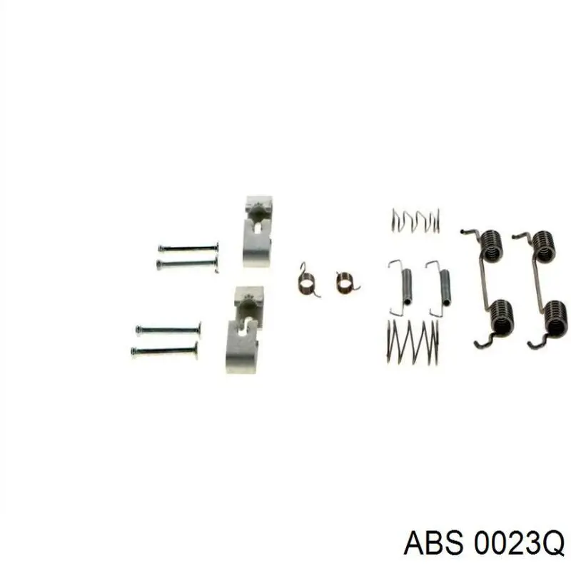 Ремкомплект задніх гальм 1987475341 Bosch