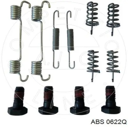Ремонтний комплект гальма стоянки ABS 0622Q ціна, від 5.83 USD