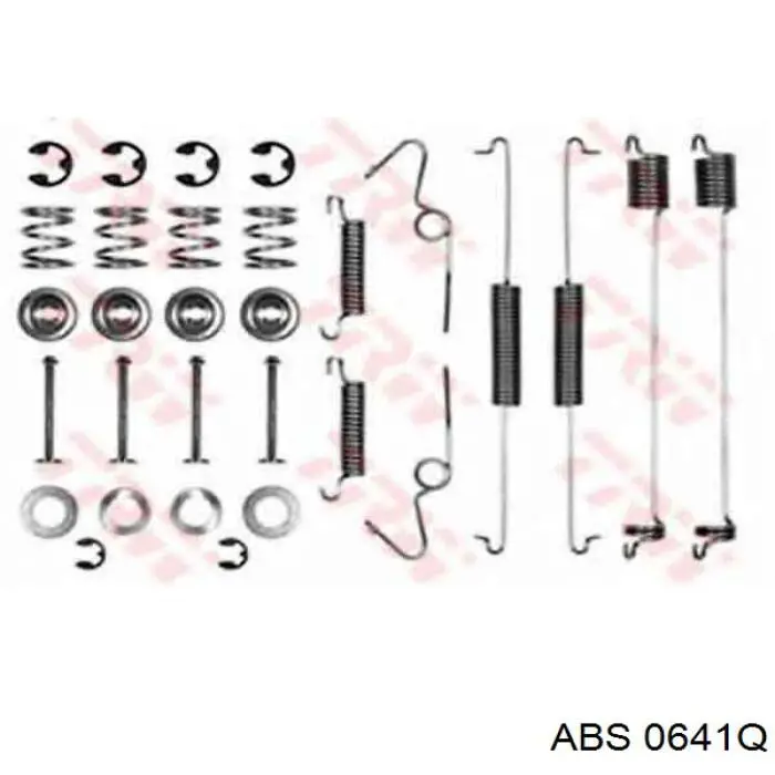 Ремкомплект гальмівних колодок 0641Q ABS