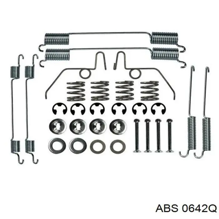 Ремкомплект задніх гальм ABS 0642Q ціна, від 16.21 USD