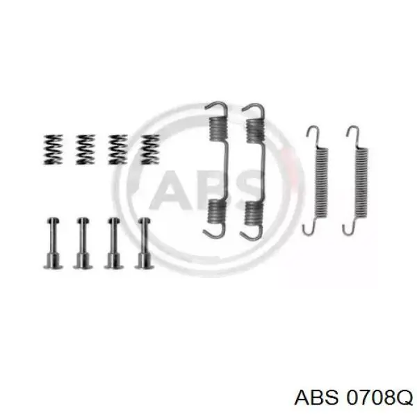 Ремкомплект гальмівних колодок ABS 0708Q ціна, від 4.50 USD