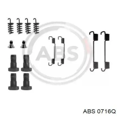 Ремонтний комплект гальма стоянки ABS 0716Q ціна, від 7.24 USD