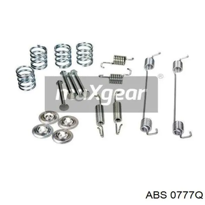 Монтажний комплект задніх барабанних колодок ABS 0777Q ціна, від 5.70 USD