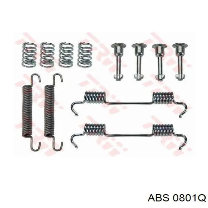Ремкомплект гальмівних колодок ABS 0801Q ціна, від 4.94 USD
