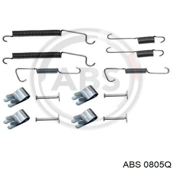 Ремкомплект гальмівних колодок 0805Q ABS
