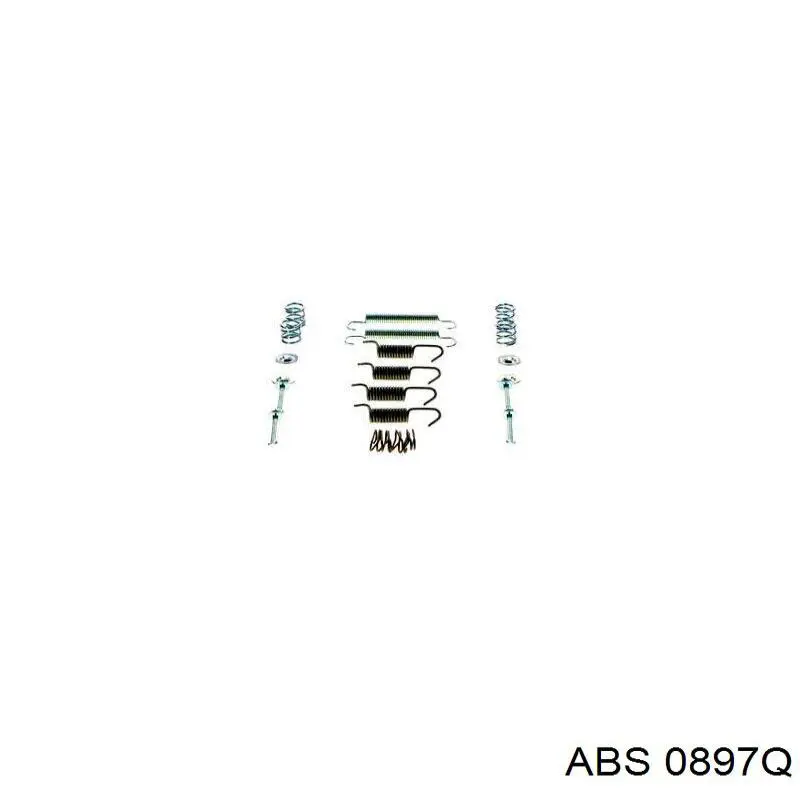 Монтажний комплект задніх барабанних колодок Nissan Q60 G (V37) (Нісан Q60)