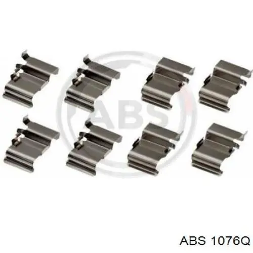 Ремкомплект гальмівних колодок ABS 1076Q ціна, від 4.42 USD