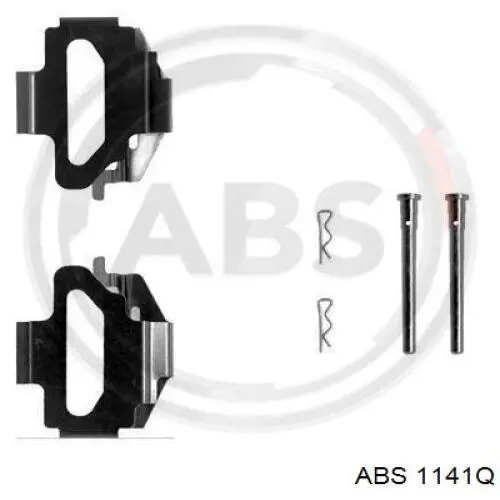1141Q ABS Ремкомплект торм. колодок