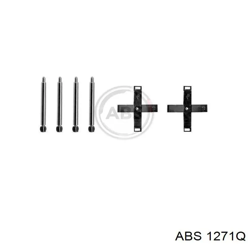 1271Q ABS Ремкомплект задніх гальм