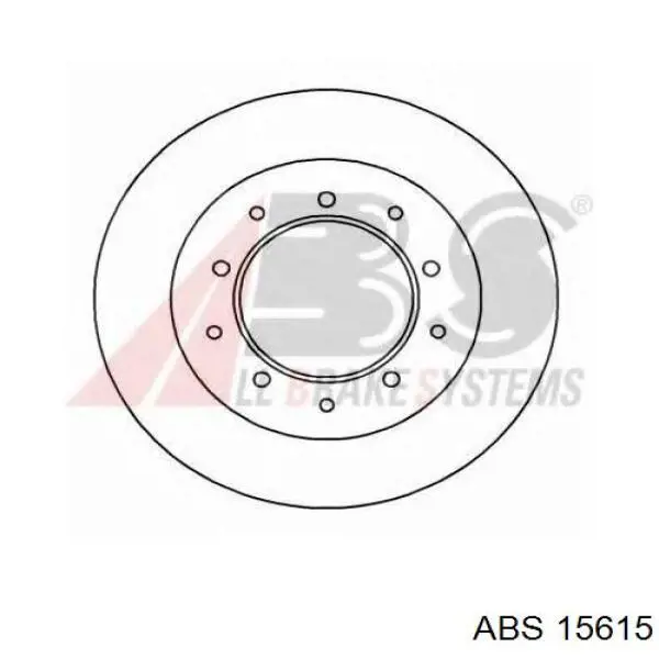 Купити 15615 ABS Ротор гальмівний