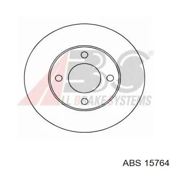 15764 ABS диск гальмівний передній