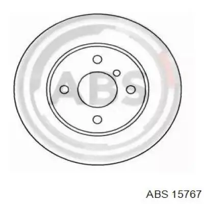 15767 ABS диск гальмівний передній