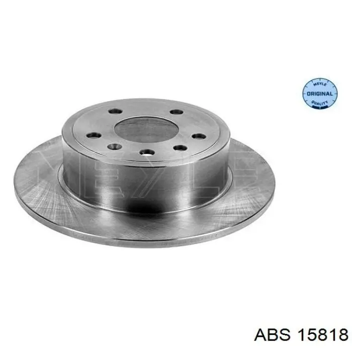 15818 ABS диск гальмівний задній