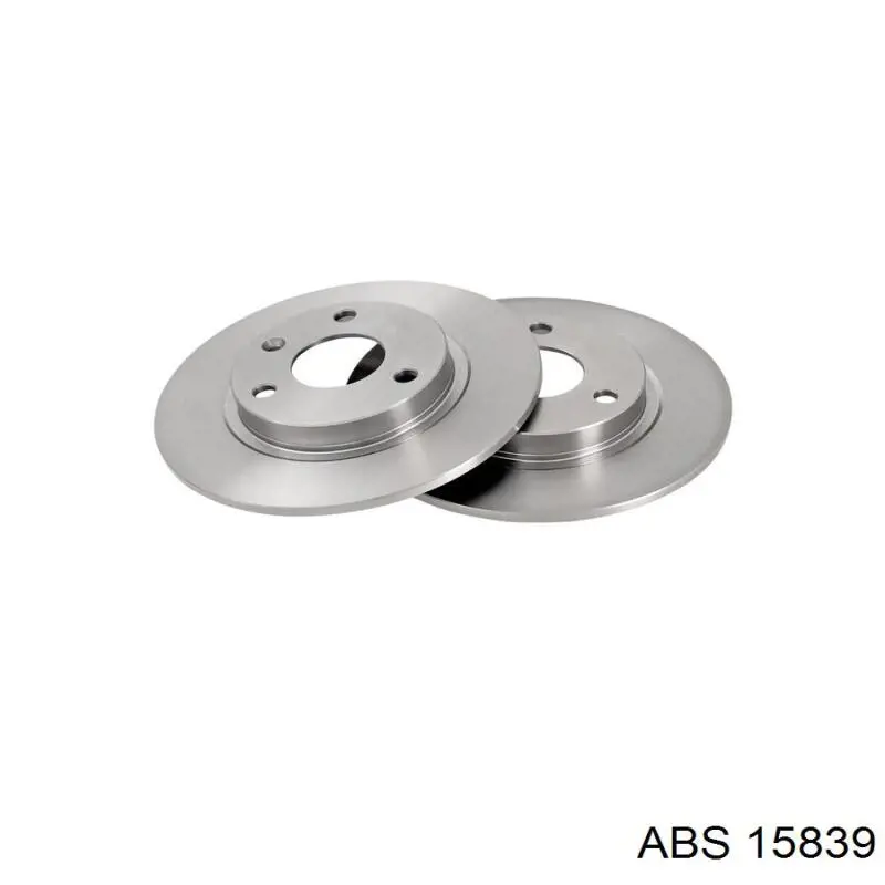 15839 ABS диск гальмівний передній