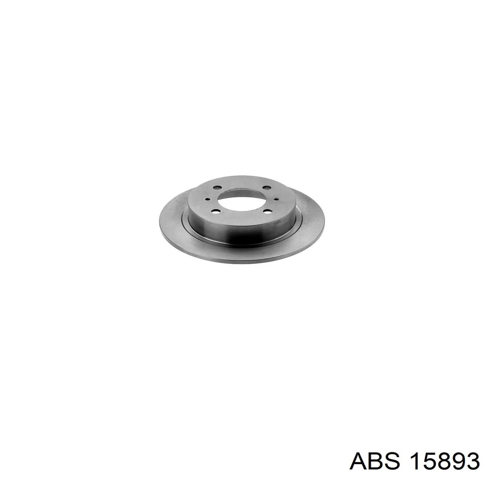 15893 ABS диск гальмівний задній