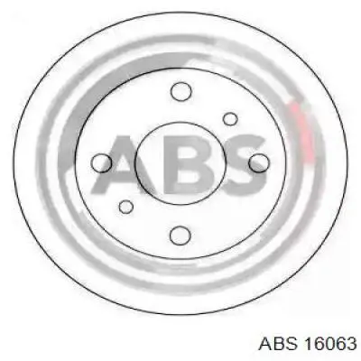 Диск переднього гальма ABS 16063 ціна, від 29.16 USD
