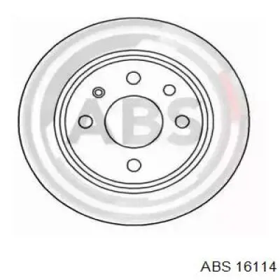 16114 ABS диск гальмівний задній