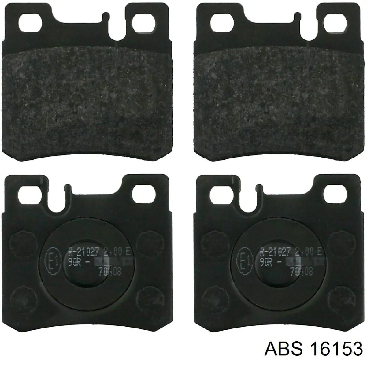 16153 ABS диск гальмівний передній