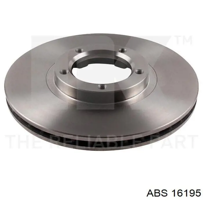 16195 ABS диск гальмівний передній