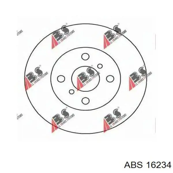 Купити 16234 ABS Ротор гальмівний