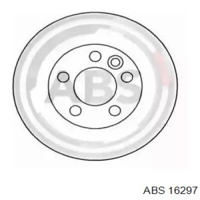 Диск переднього гальма ABS 16297 ціна, від 42.34 USD