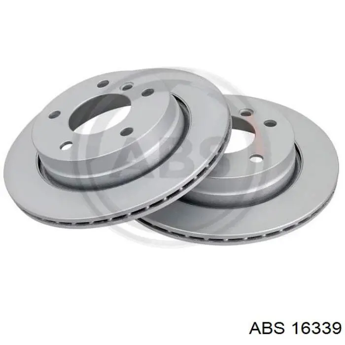 16339 ABS диск гальмівний задній